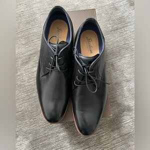 Mens Flex PT OX IN BLACK Lace Up shoe size 9 1/2M